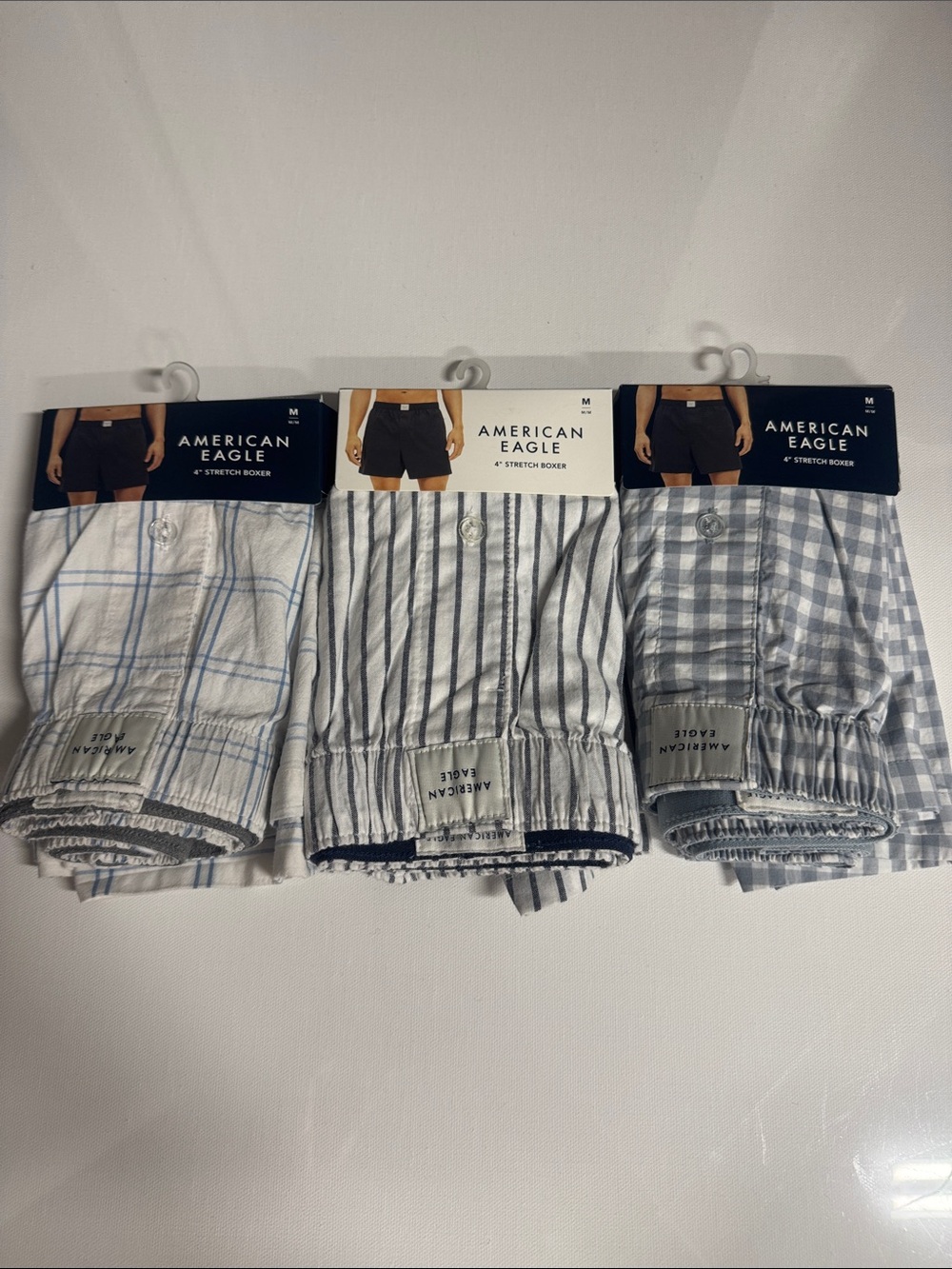 American Eagle Boxers Mens Medium 3 Pack